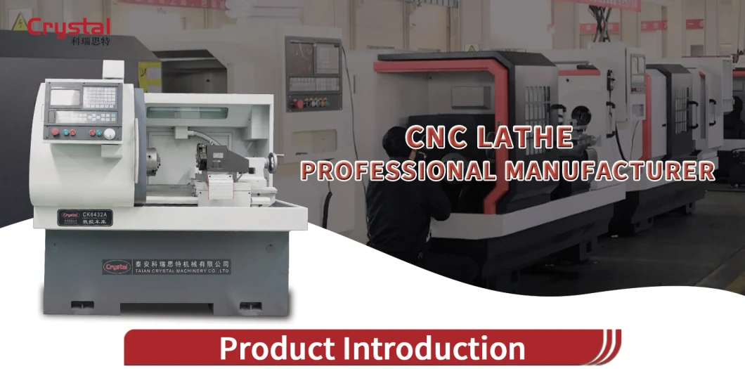 Ck6432A High Precision Small CNC Lathe Working Process Is 450mm/700mm