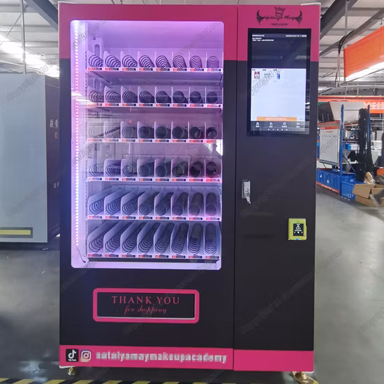 The Popular LED Light Specific Energy-Saving Beauty Vending Machine