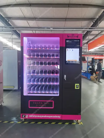 The Popular LED Light Specific Energy-Saving Beauty Vending Machine