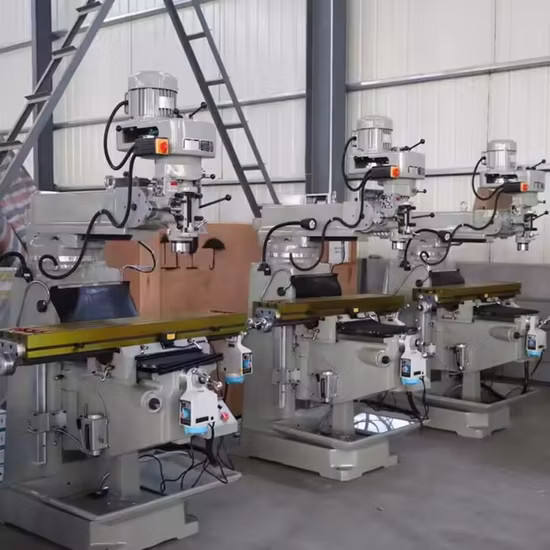 Universal Turret Milling Machine X6325 Variable Speed Knee Type Milling Machine