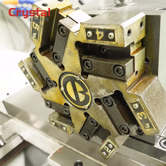 Ck6432A High Precision Small CNC Lathe Working Process Is 450mm/700mm